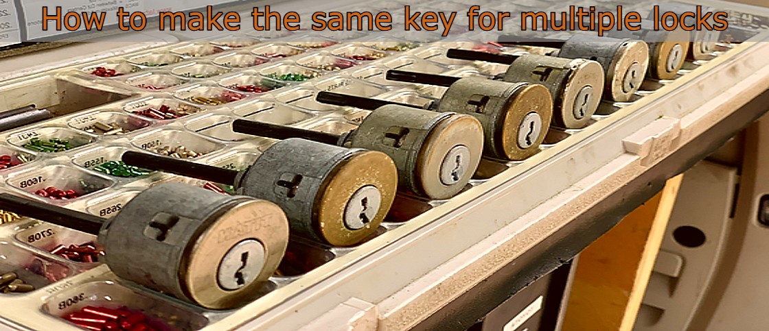 You are currently viewing How to make the same key for multiple locks